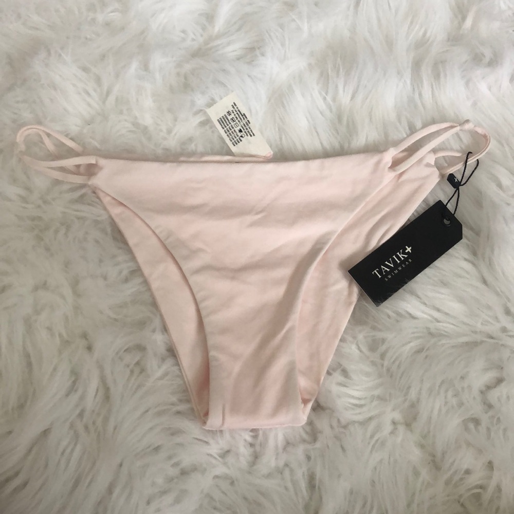 NWT Tavik Blush Pink swim bottom L